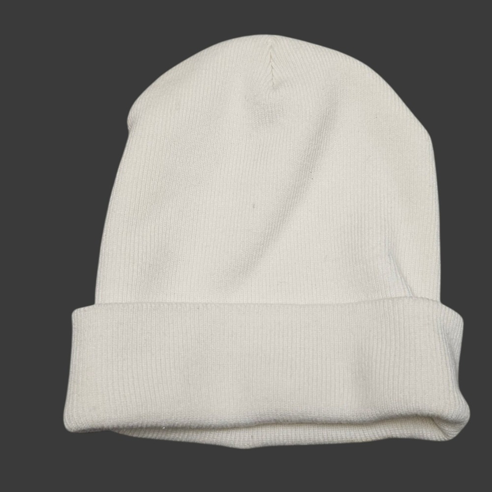 Los Angeles Beanie White Script Embroidered Streetwear Hat City Urban Sporty - Picture 2 of 5